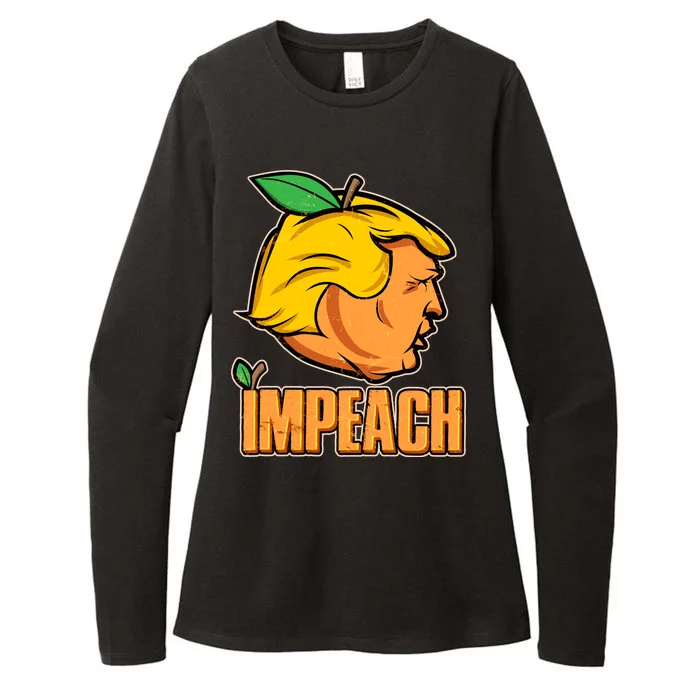 Impeach Trump Anti Trump Impeachment Womens CVC Long Sleeve Shirt