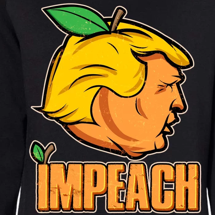 Impeach Trump Anti Trump Impeachment Womens California Wash Sweatshirt