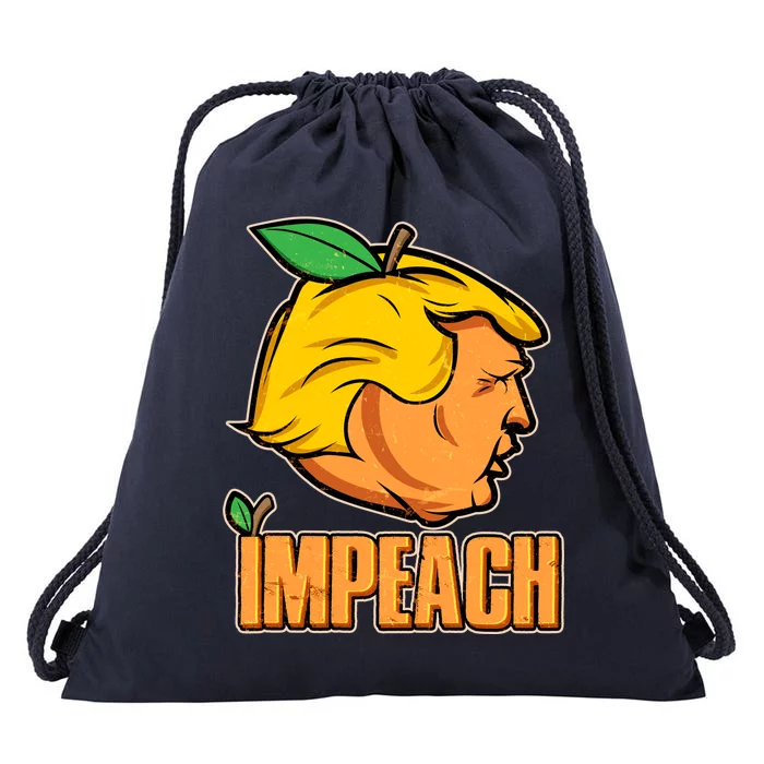 Impeach Trump Anti Trump Impeachment Drawstring Bag