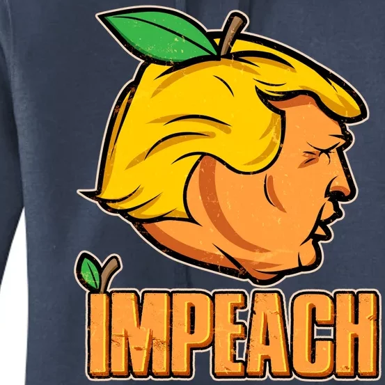 Impeach Trump Anti Trump Impeachment Women's Pullover Hoodie