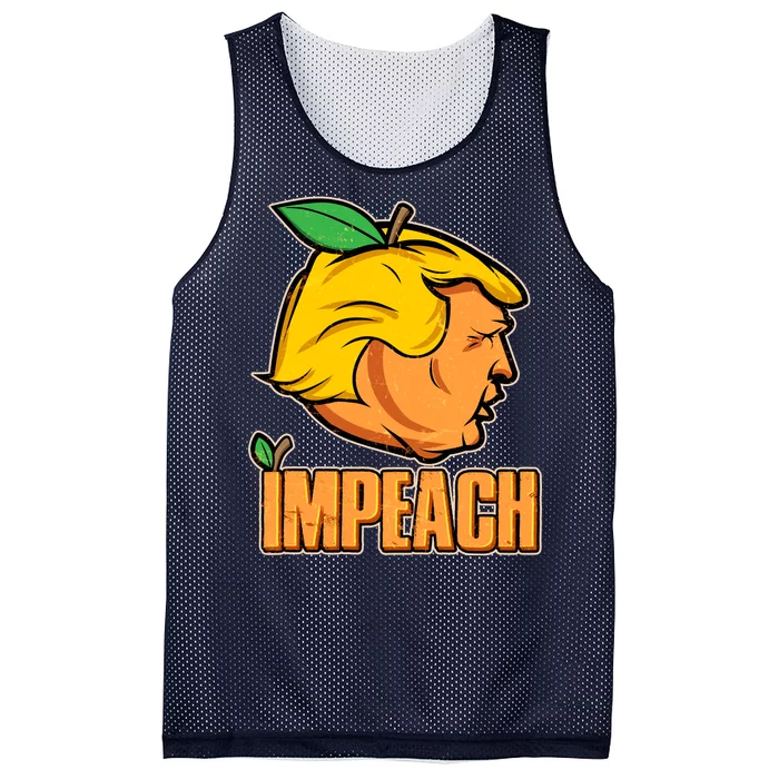 Impeach Trump Anti Trump Impeachment Mesh Reversible Basketball Jersey Tank