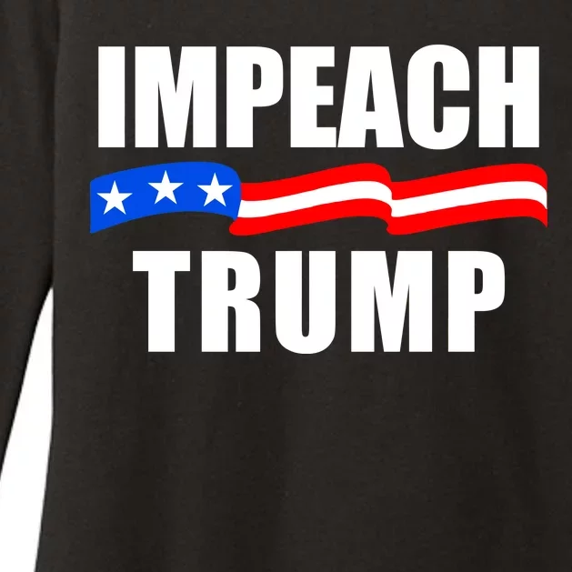 Impeach Trump Resist Anti Trump Womens CVC Long Sleeve Shirt