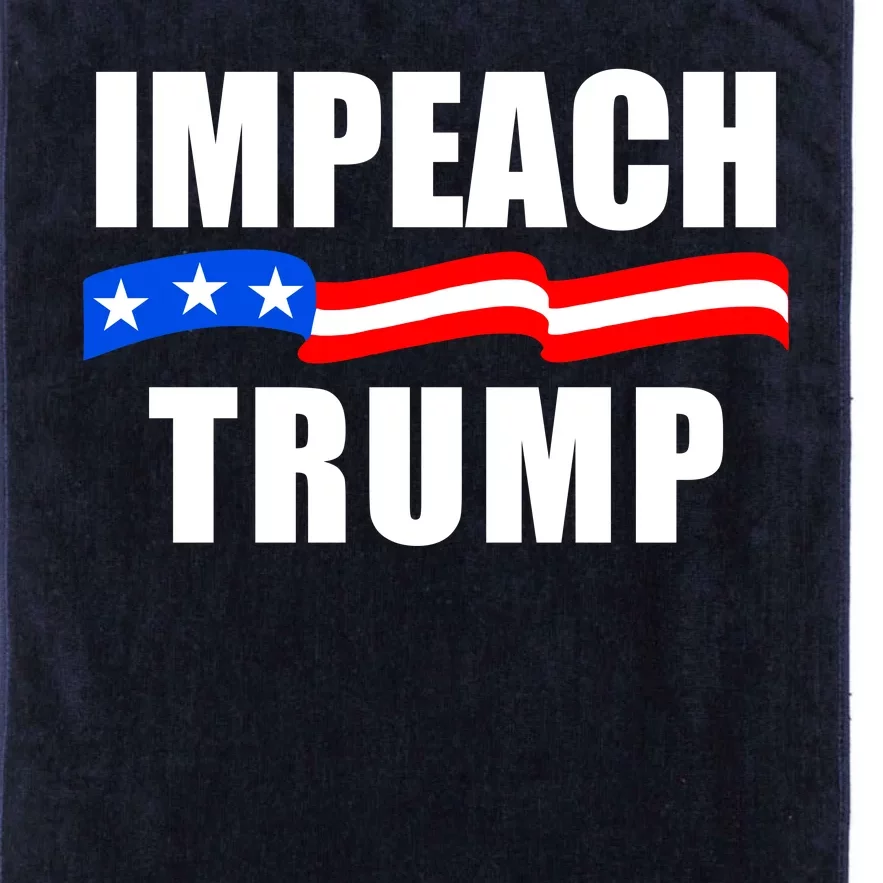 Impeach Trump Resist Anti Trump Platinum Collection Golf Towel