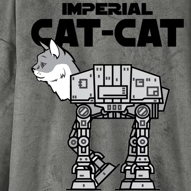 Imperial Cat Hooded Wearable Blanket