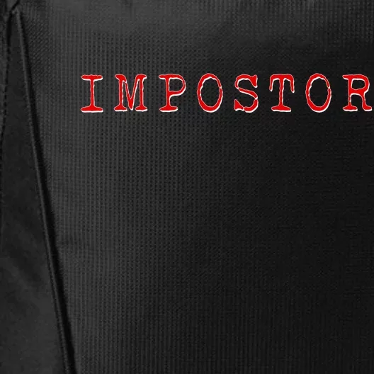 Impostor Game Meme City Backpack