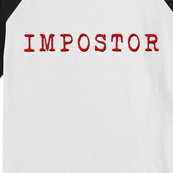 Impostor Game Meme Kids Colorblock Raglan Jersey