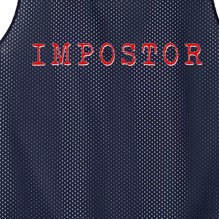 Impostor Game Meme Mesh Reversible Basketball Jersey Tank