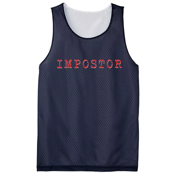 Impostor Game Meme Mesh Reversible Basketball Jersey Tank