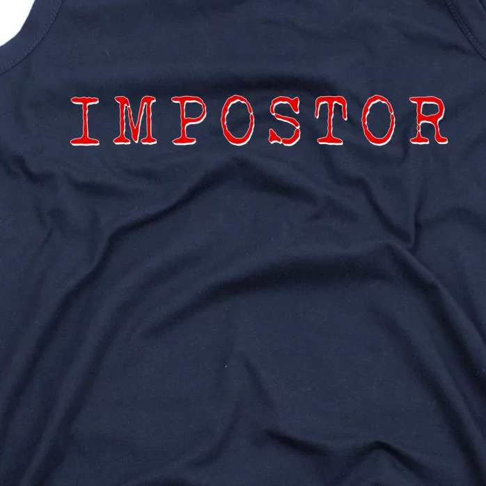 Impostor Game Meme Tank Top