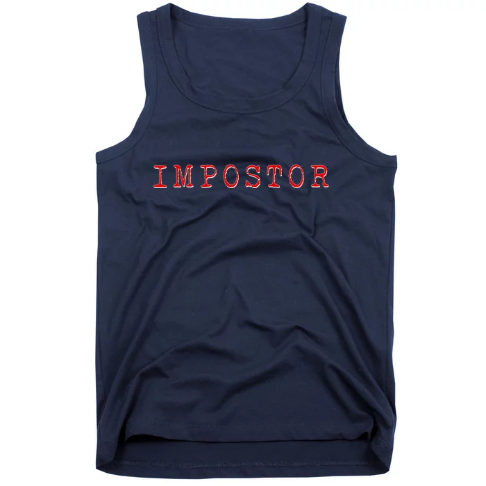 Impostor Game Meme Tank Top