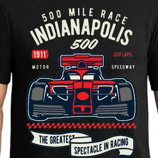 Indianapolis Mile Race Pajama Set