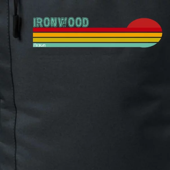 Ironwood Michigan Retro Daily Commute Backpack