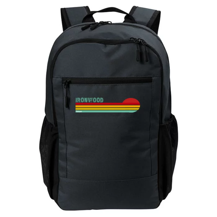 Ironwood Michigan Retro Daily Commute Backpack