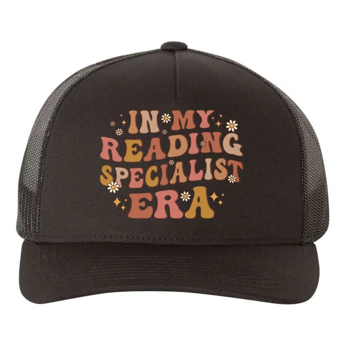 In My Reading Specialist Era Yupoong Adult 5-Panel Trucker Hat