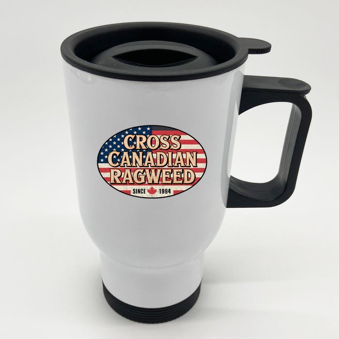 I Miss Ragweed Cross Canadian Ragweed Front & Back Stainless Steel Travel Mug