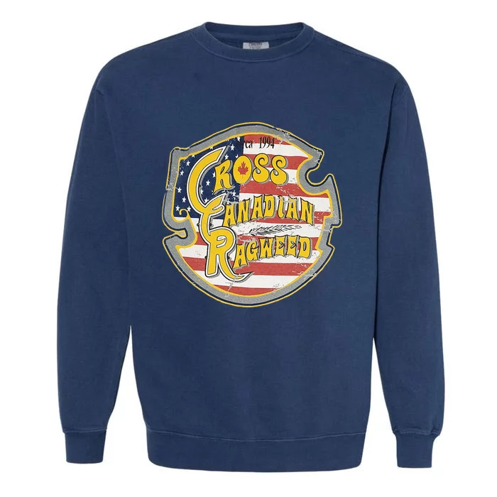 I Miss Ragweed Cross Canadian Ragweed Vintage Design Garment-Dyed Sweatshirt