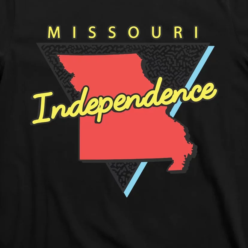 Independence Missouri Retro Triangle Mo City T-Shirt