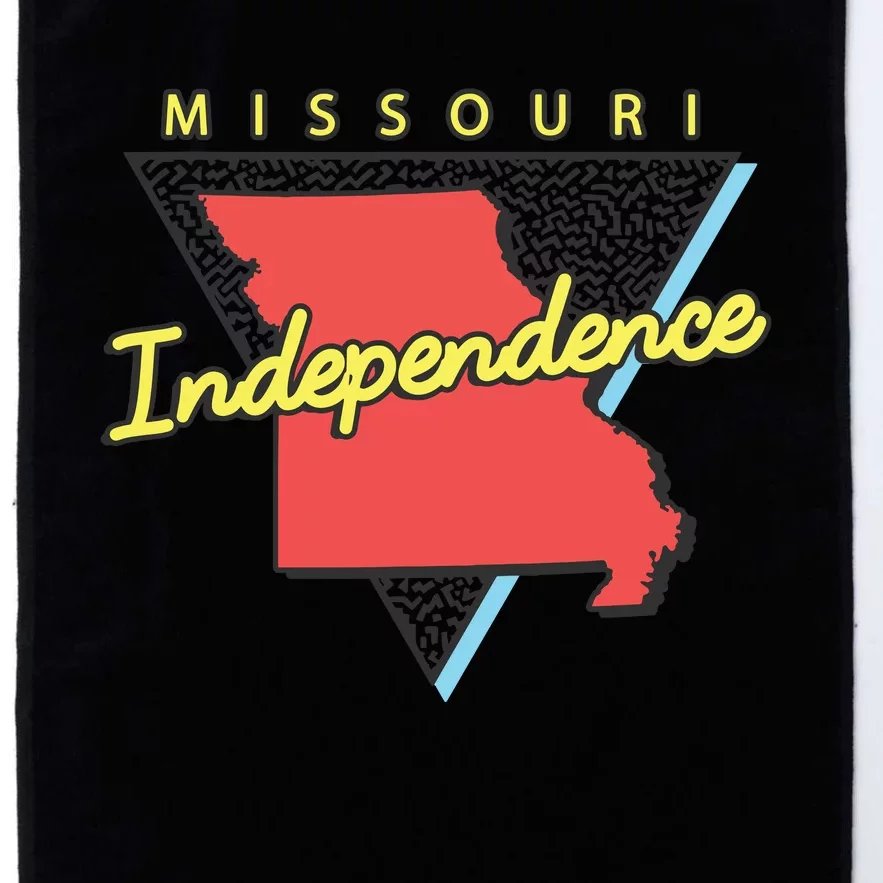 Independence Missouri Retro Triangle Mo City Platinum Collection Golf Towel