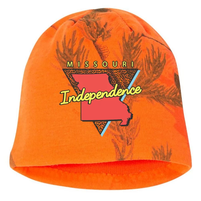 Independence Missouri Retro Triangle Mo City Kati - Camo Knit Beanie