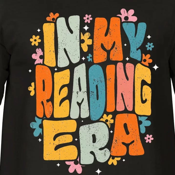 In My Reading Era Groovy Reader Librarian Teacher Book Lover Comfort Colors T-Shirt