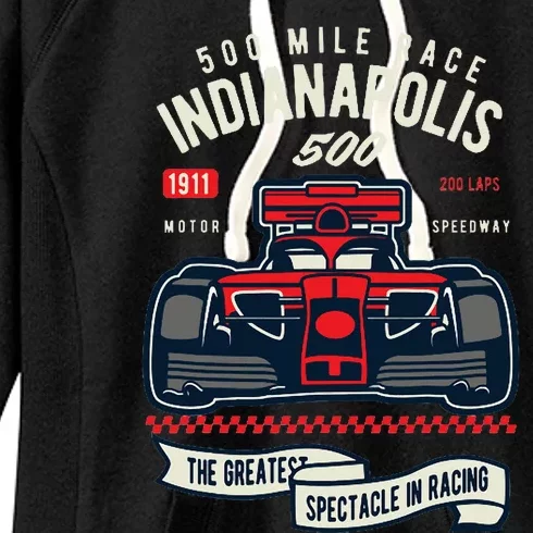 Indianapolis Mile Race Women's Fleece Hoodie