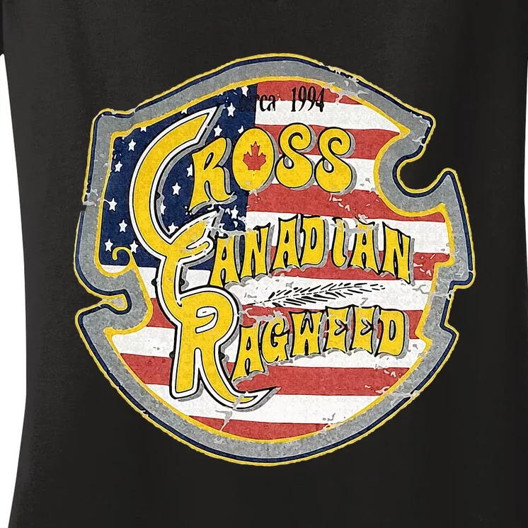 I Miss Ragweed Cross Canadian Ragweed Women's V-Neck T-Shirt