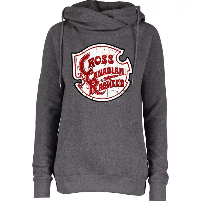 I Miss Ragweed Cross Canadian Ragweed Womens Funnel Neck Pullover Hood