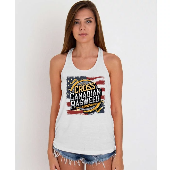 I Miss Ragweed Cross Canadian Ragweed 2024 Women's Knotted Racerback Tank