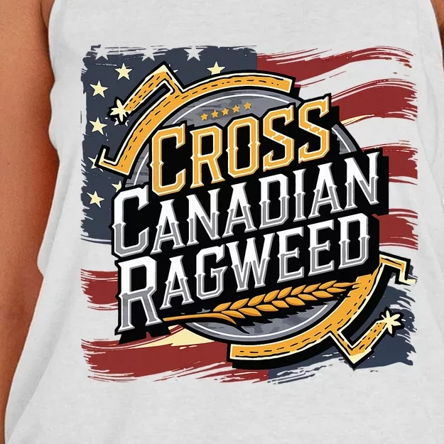 I Miss Ragweed Cross Canadian Ragweed 2024 Women's Knotted Racerback Tank