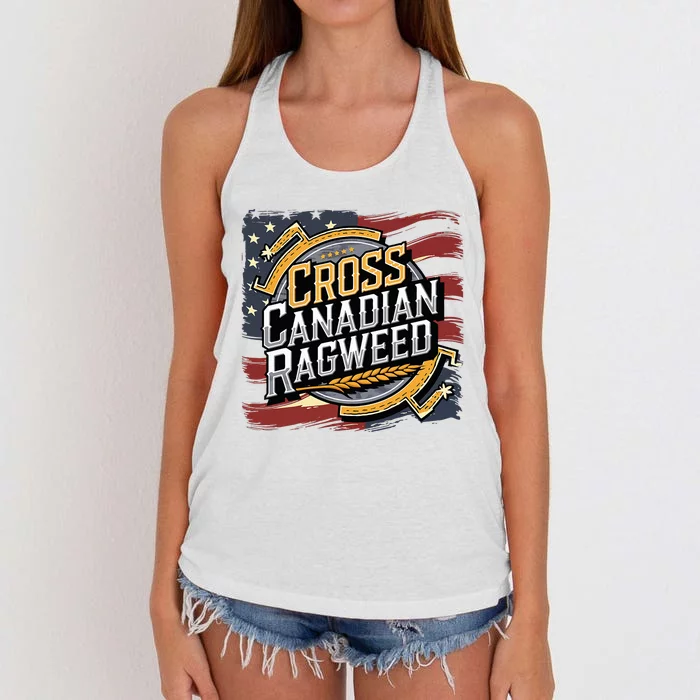 I Miss Ragweed Cross Canadian Ragweed 2024 Women's Knotted Racerback Tank