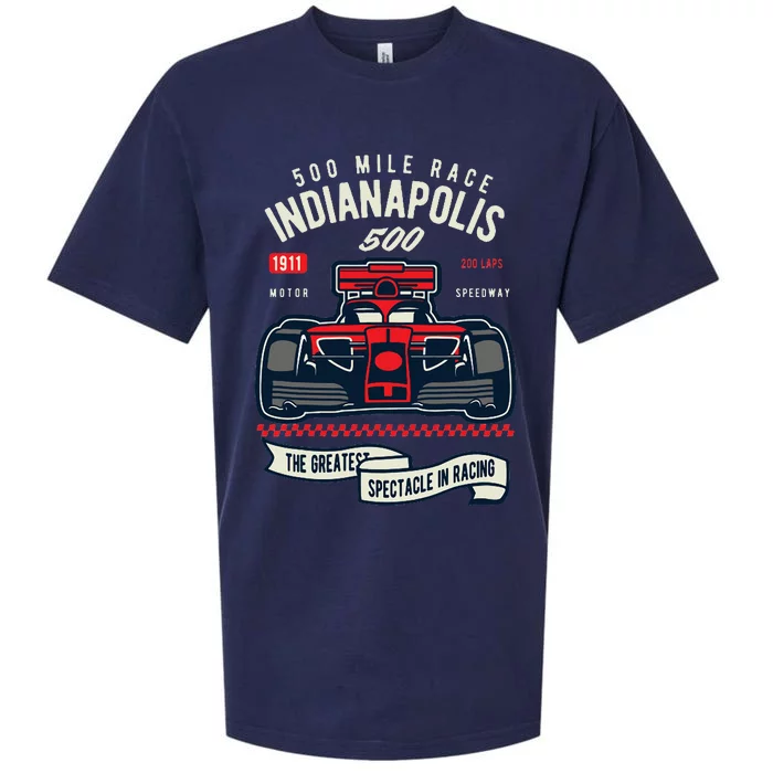 Indianapolis Mile Race Sueded Cloud Jersey T-Shirt