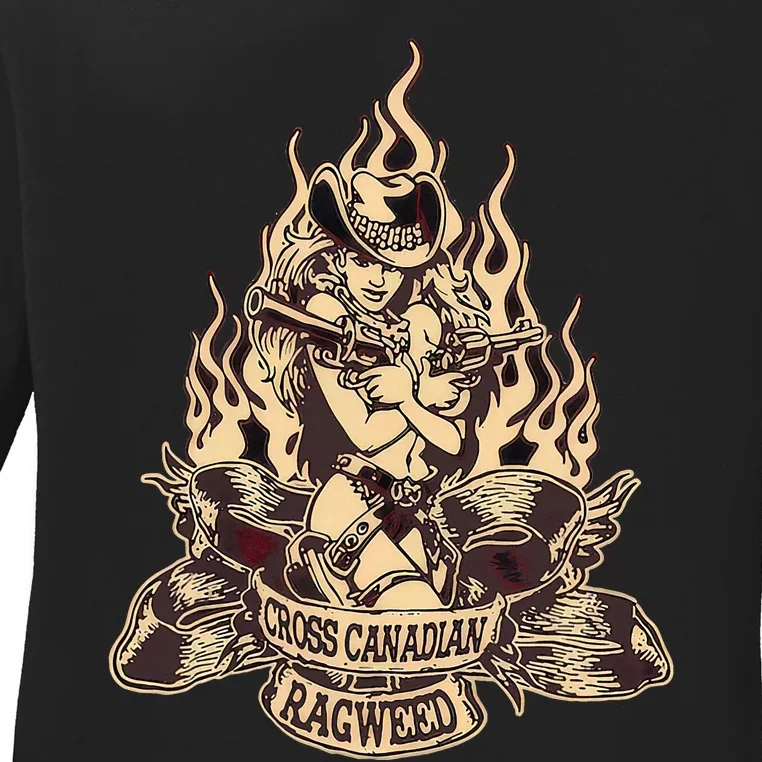 I Miss Ragweed Cross Canadian Ragweed Ladies Long Sleeve Shirt