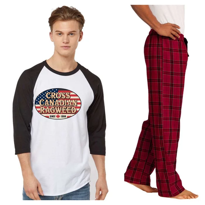 I Miss Ragweed Cross Canadian Ragweed Raglan Sleeve Pajama Set