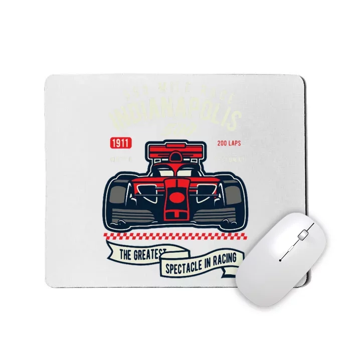 Indianapolis Mile Race Mousepad