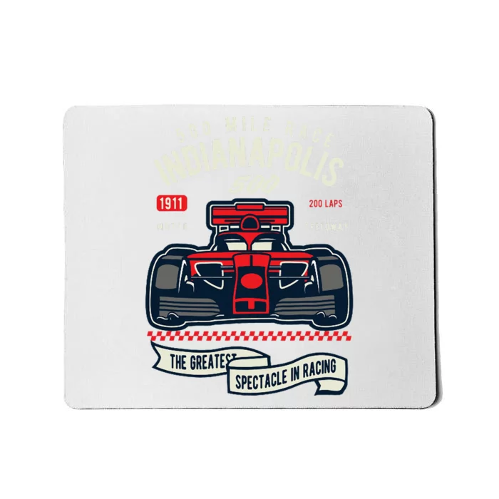 Indianapolis Mile Race Mousepad