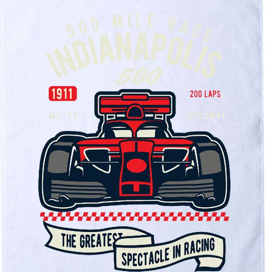 Indianapolis Mile Race Platinum Collection Golf Towel