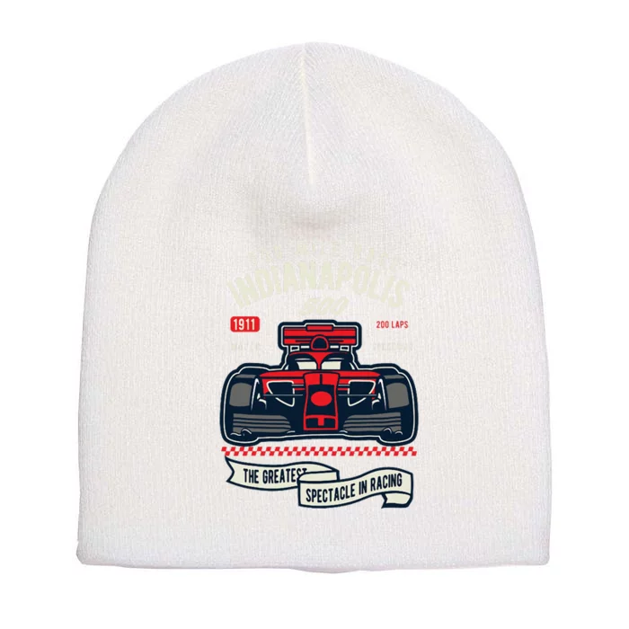 Indianapolis Mile Race Short Acrylic Beanie