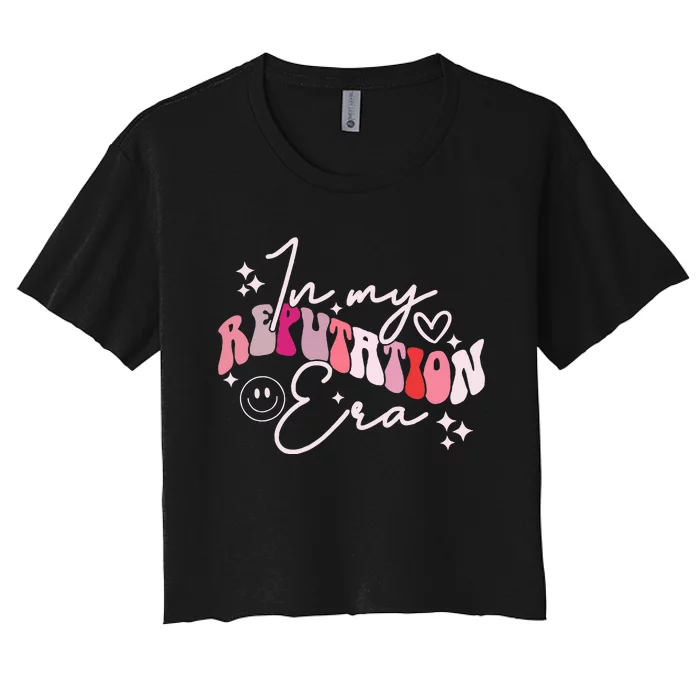 In My Reputation Era Cute Groovy Women's Crop Top Tee