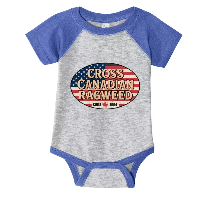 I Miss Ragweed Cross Canadian Ragweed Infant Baby Jersey Bodysuit