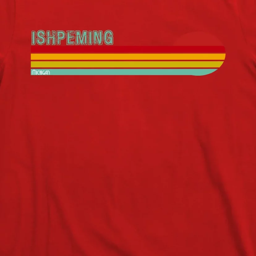 Ishpeming Michigan Retro T-Shirt