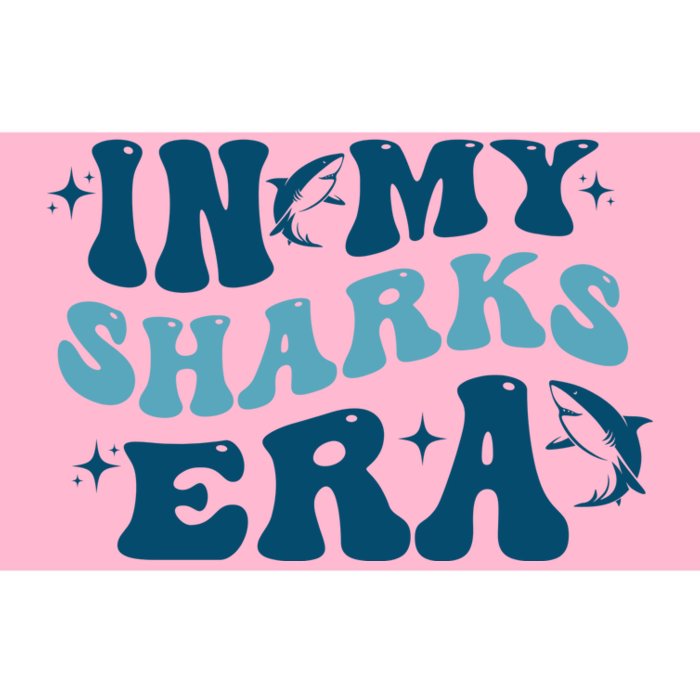 In My Sharks Era Groovy Bumper Sticker