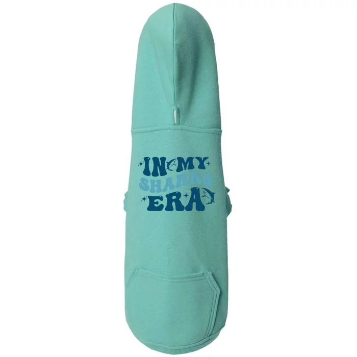 In My Sharks Era Groovy Doggie 3-End Fleece Hoodie