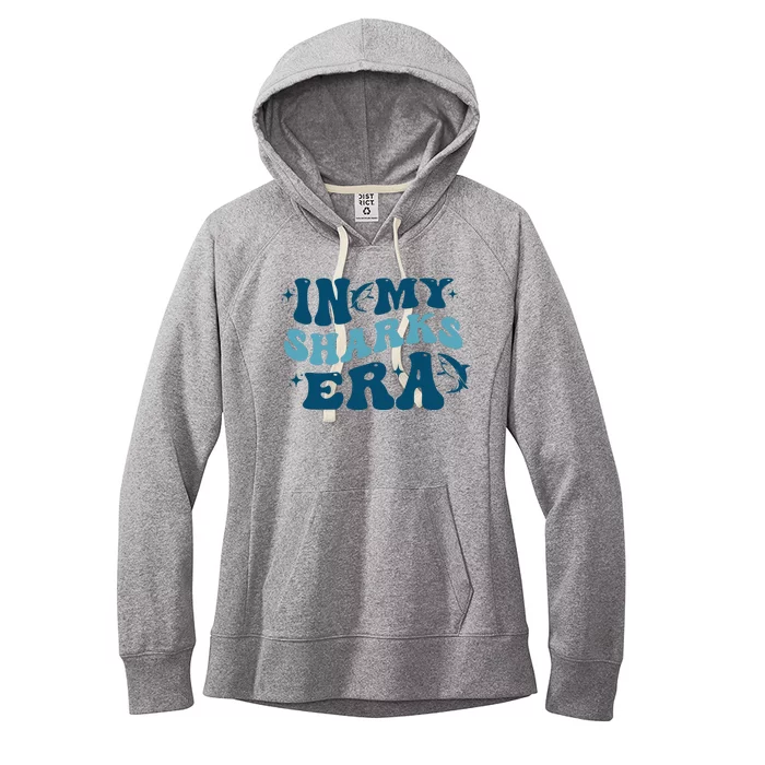 In My Sharks Era Groovy Women's Fleece Hoodie