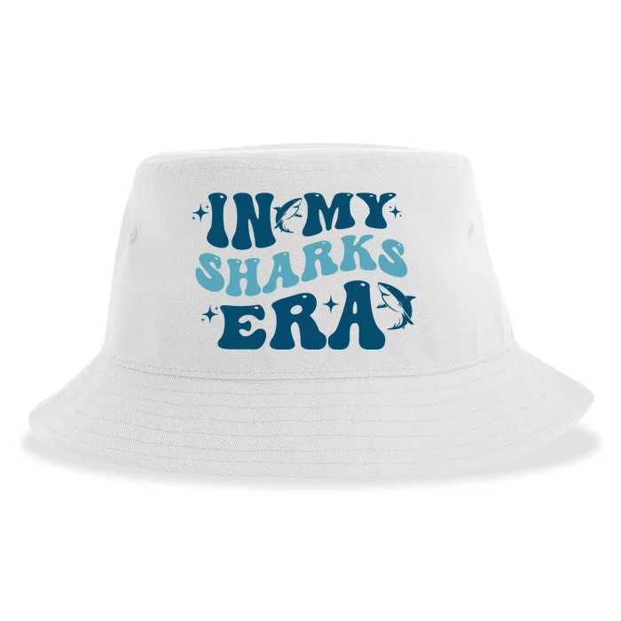 In My Sharks Era Groovy Sustainable Bucket Hat