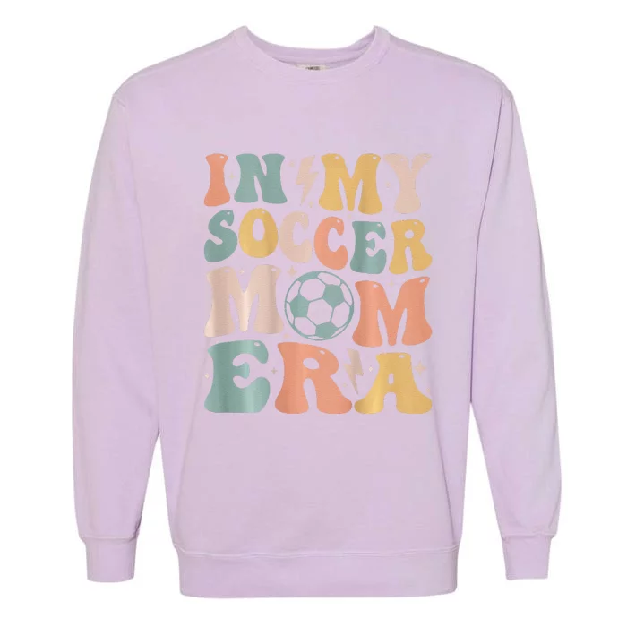 In My Soccer Mom Era Garment-Dyed Sweatshirt