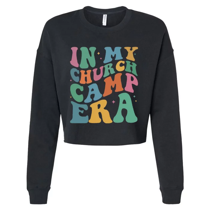 In My Summer Camp Era Cropped Pullover Crew