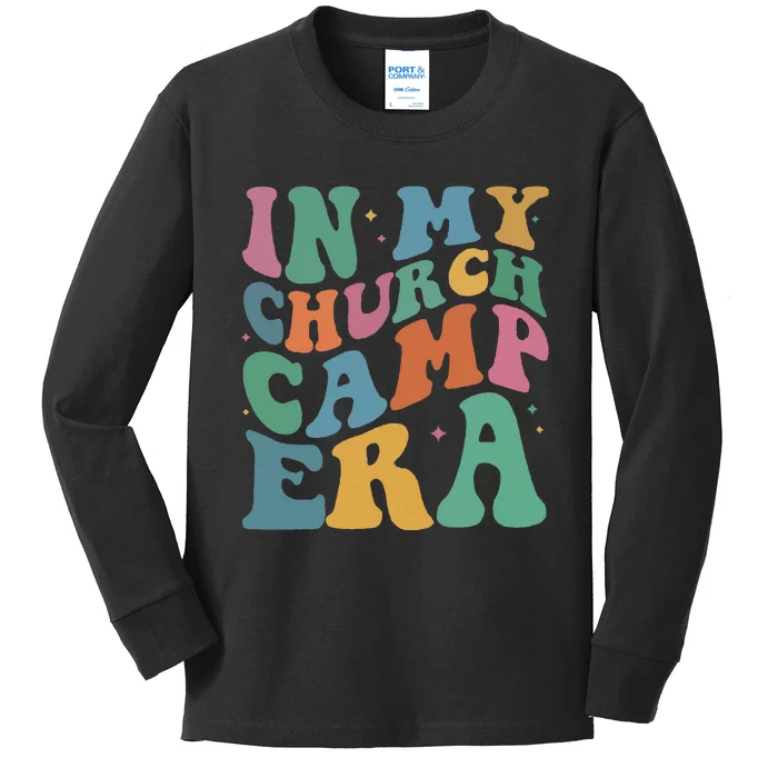 In My Summer Camp Era Kids Long Sleeve Shirt