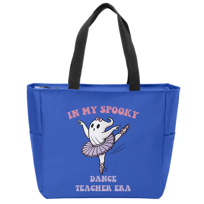 In My Spooky Dance Teacher Era Zip Tote Bag