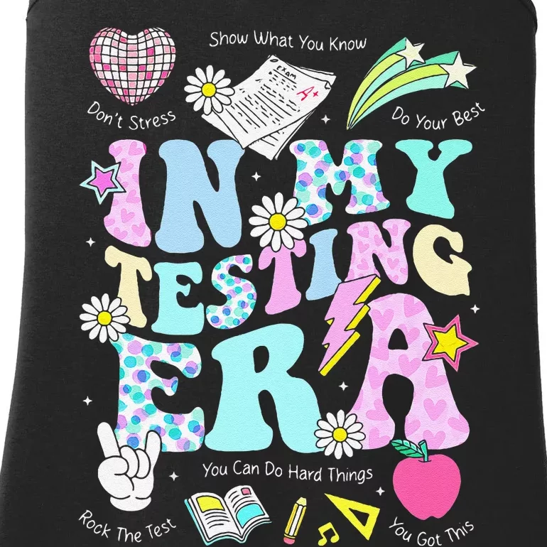 In My Staar Era Motivational Testing Test Day Funny Teacher Gift Ladies Essential Tank