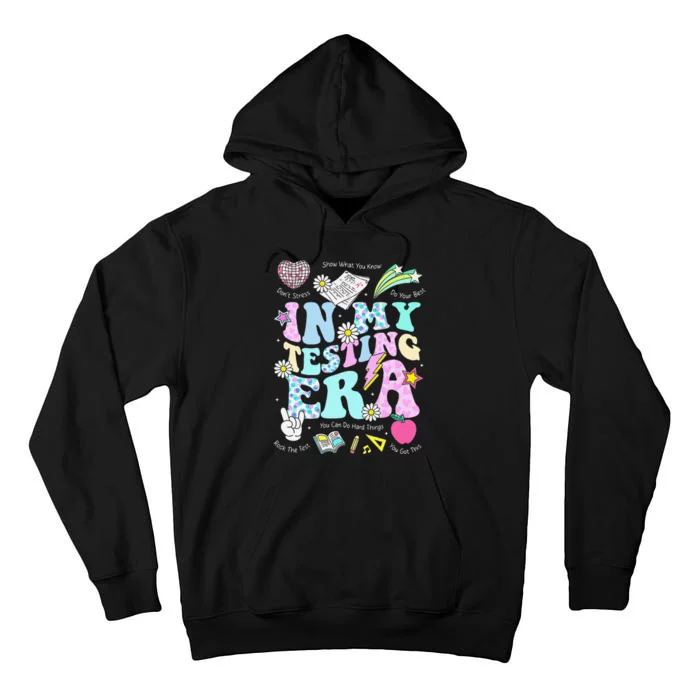 In My Staar Era Motivational Testing Test Day Funny Teacher Gift Tall Hoodie